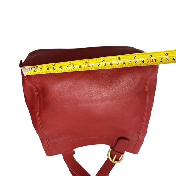 Coach vintage 4157 red leather wavely should bag - Picture 13 of 13